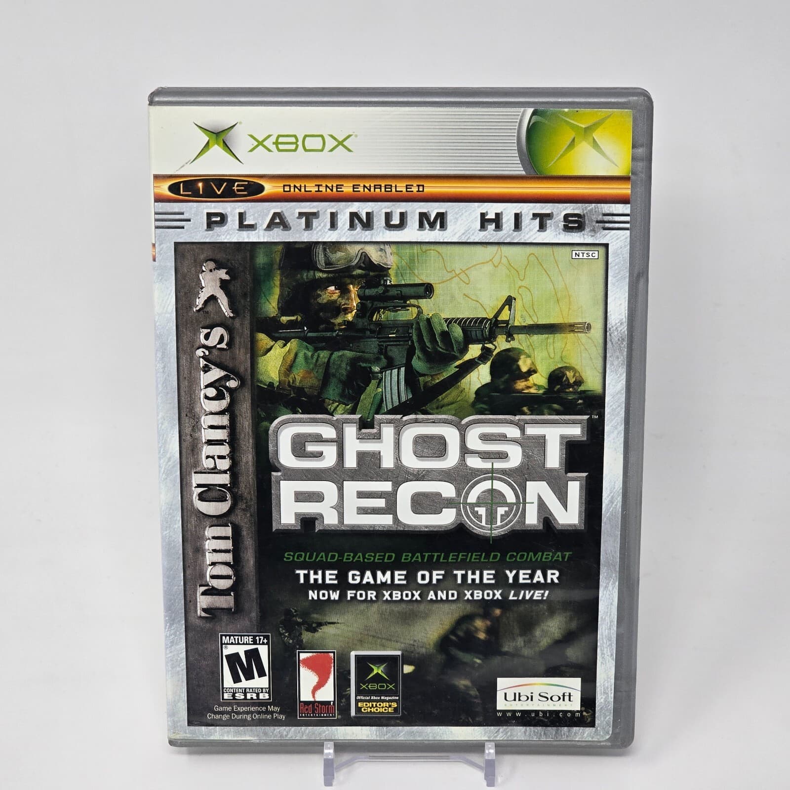 Ghost Recon (Original Xbox) Platinum CIB COMPLETE & TESTED