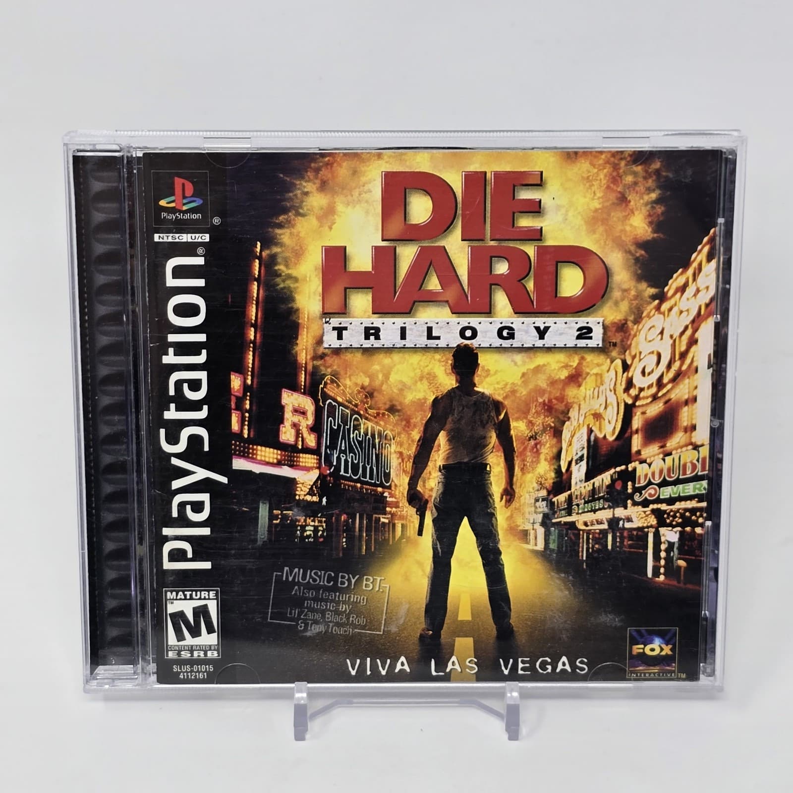 Die Hard Trilogy 2: Viva Las Vegas (PlayStation 1 PS1) CIB COMPLETE & TESTED