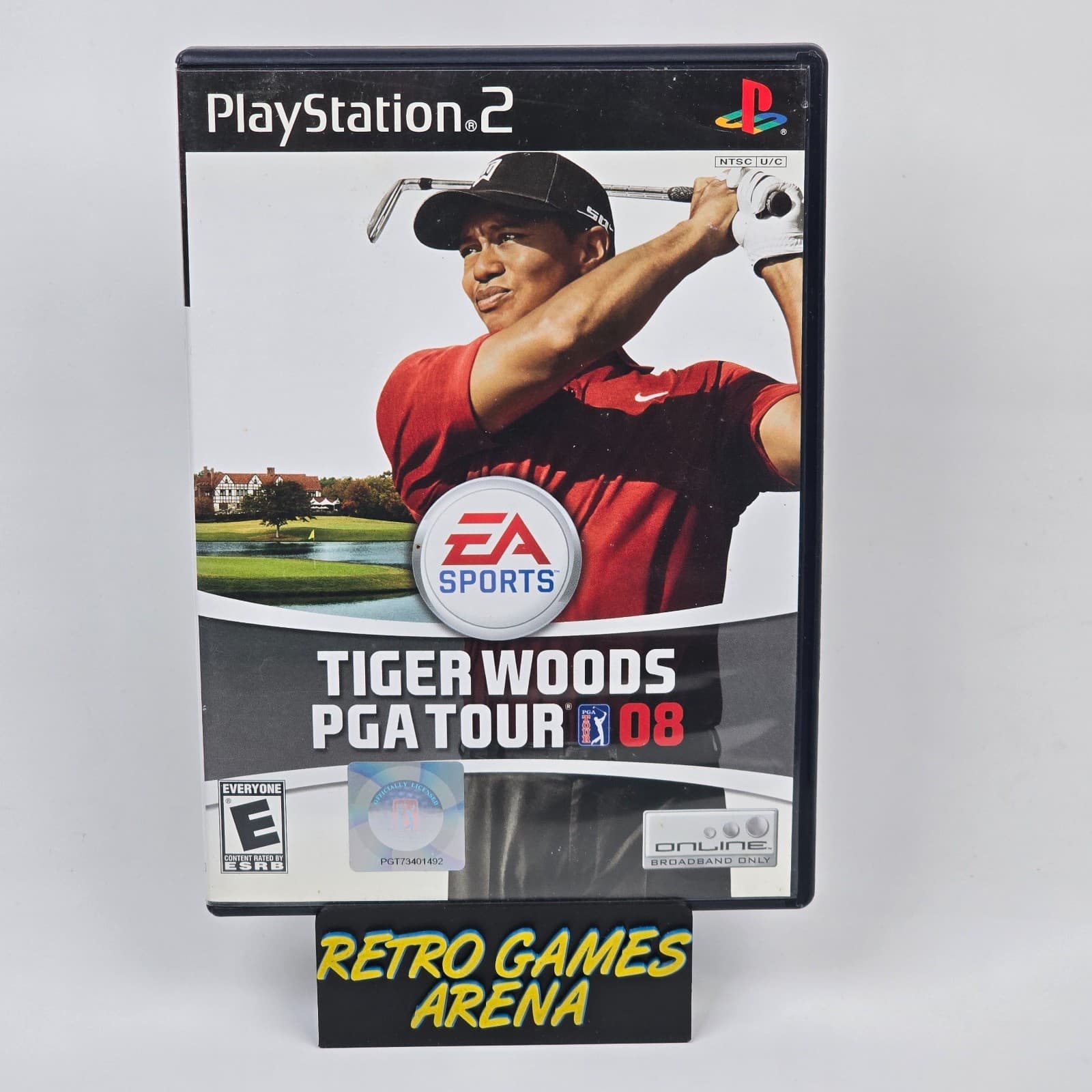 Tiger Woods PGA Tour 08 (PlayStation 2 PS2) CIB COMPLETE
