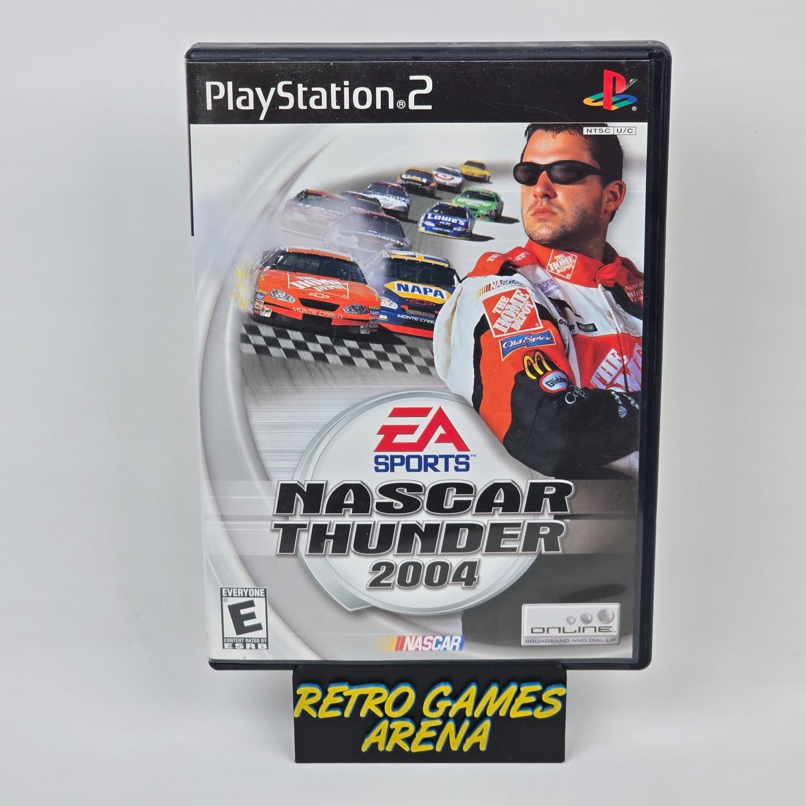 NASCAR Thunder 2004 (PlayStation 2 PS2) CIB COMPLETE