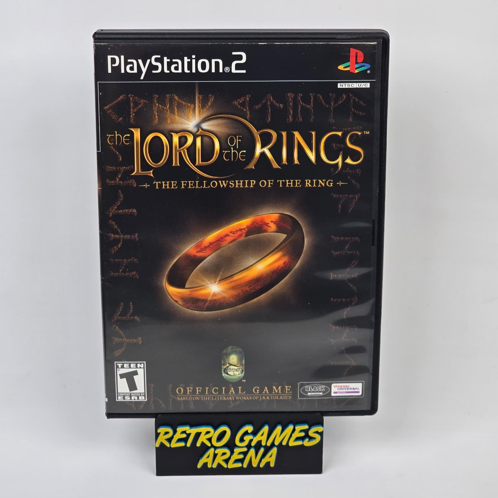 The Lord of the Rings: Fellowship of the Ring (PlayStation 2 PS2) CIB COMPLETE
