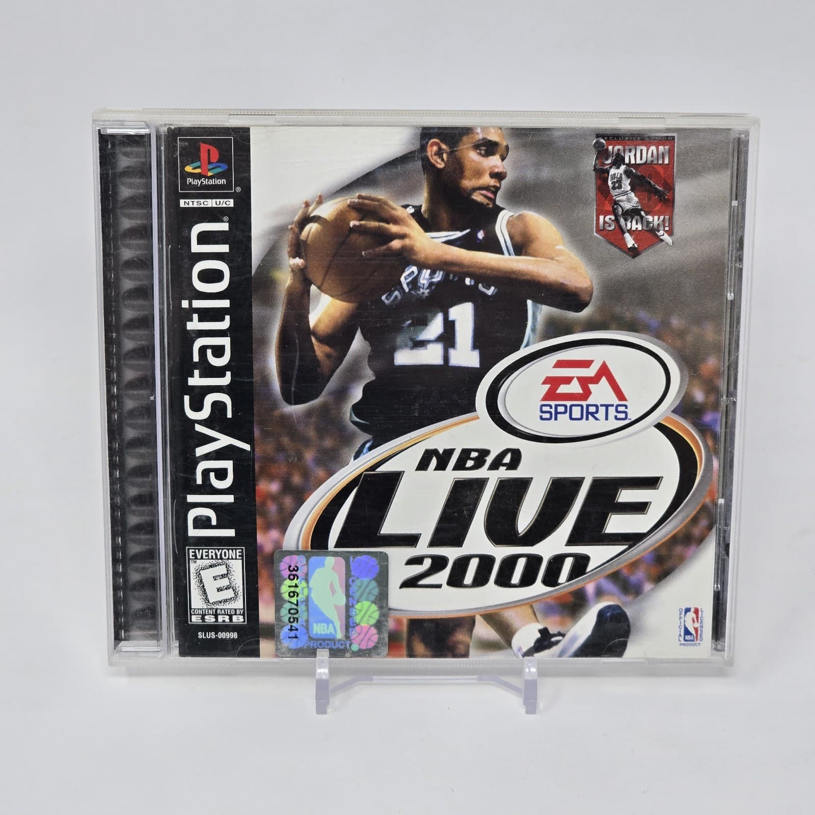 NBA Live 2000 (PlayStation 1 PS1) CIB COMPLETE & TESTED