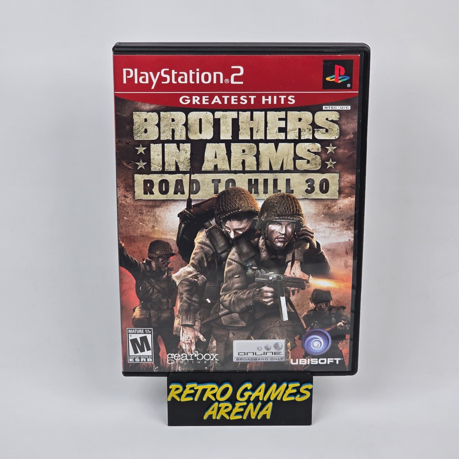 Borthers in Arms: Road to Hill 30 (PlayStation 2 PS2) Greatest Hits CIB COMPLETE