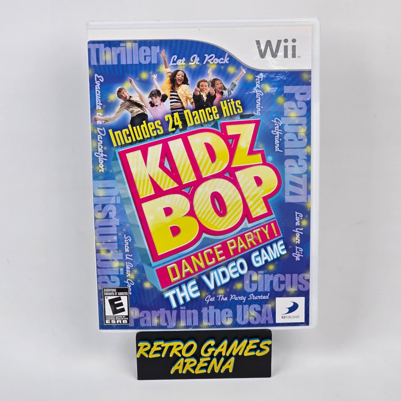 Kidz Bob: Dance Party! The Video Game (Nintendo Wii) CIB COMPLETE
