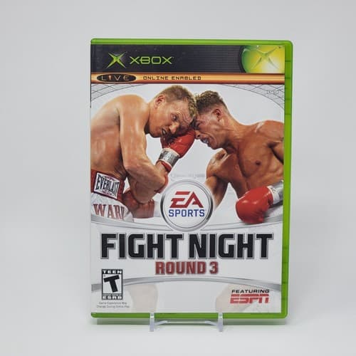 Fight Night Round 3 (Original Xbox) CIB COMPLETE & TESTED