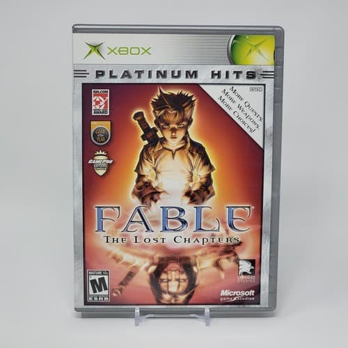 Fable: The Lost Chapters (Original Xbox) Platinum CIB COMPLETE & TESTED