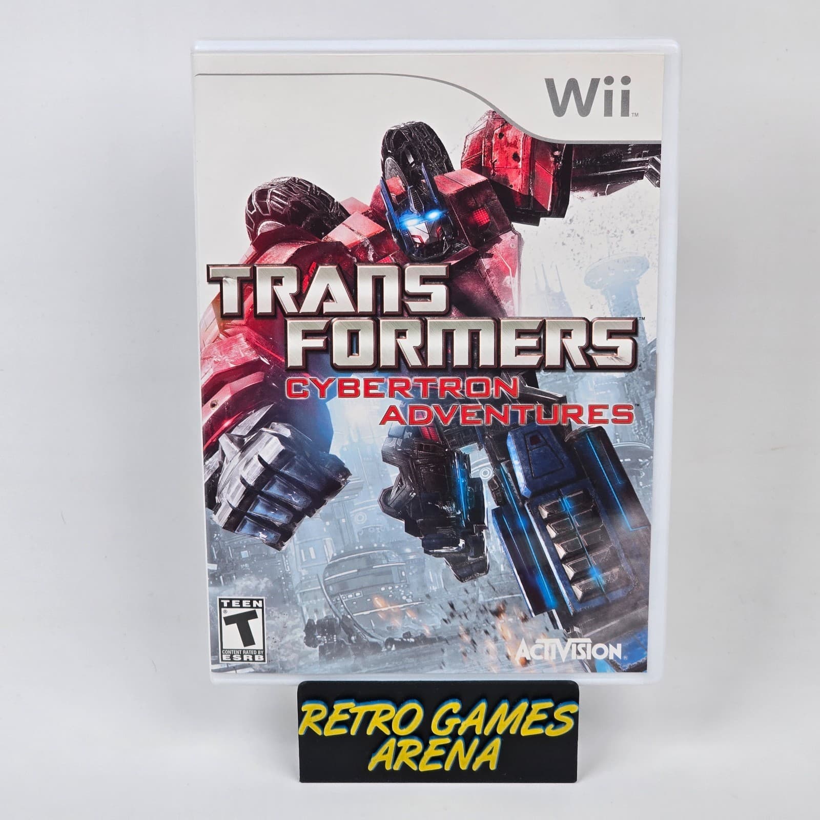 Transformers: Cybertron Adventures (Nintendo Wii) CIB COMPLETE