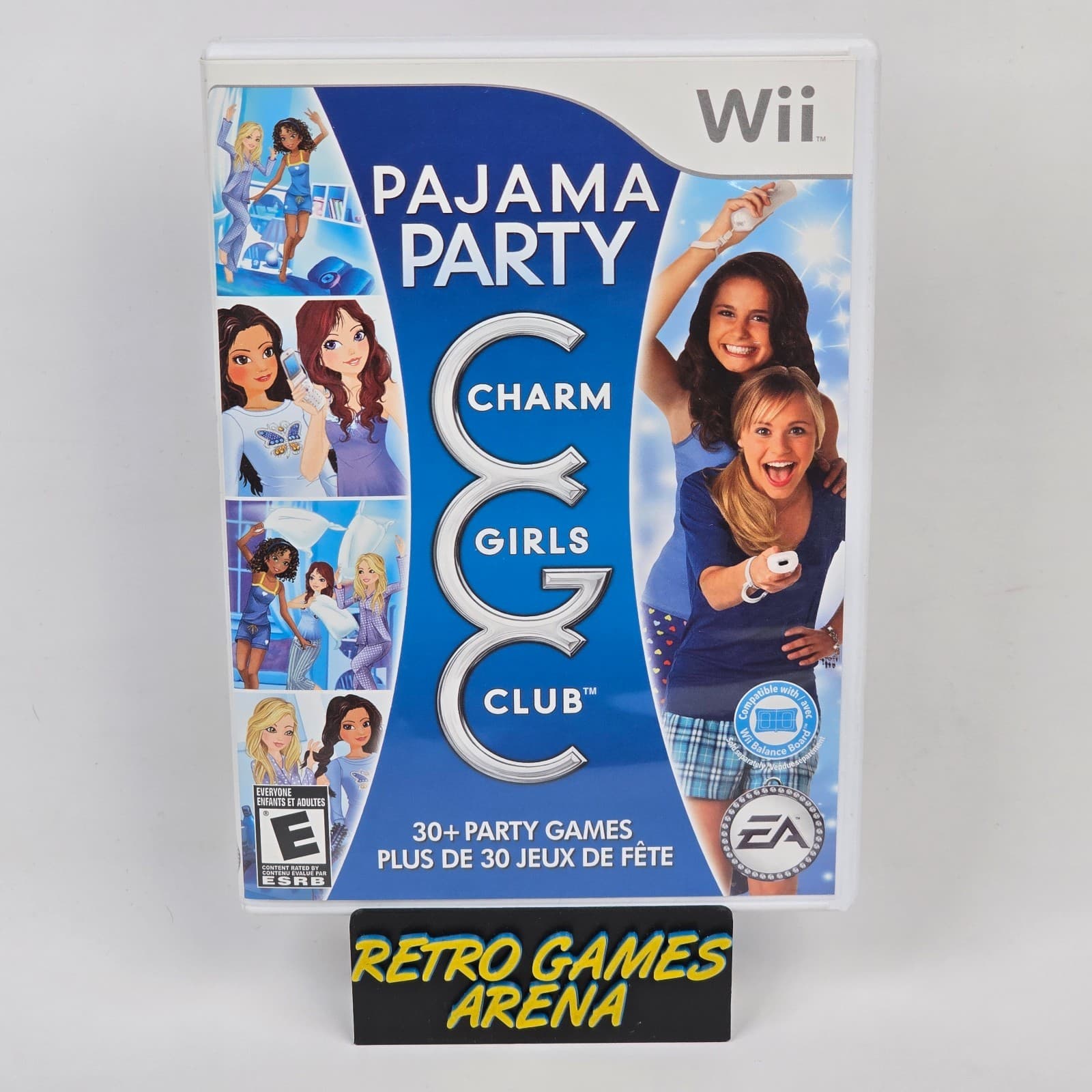Charm Girls Club: Pajama Party (Nintendo Wii) CIB COMPLETE