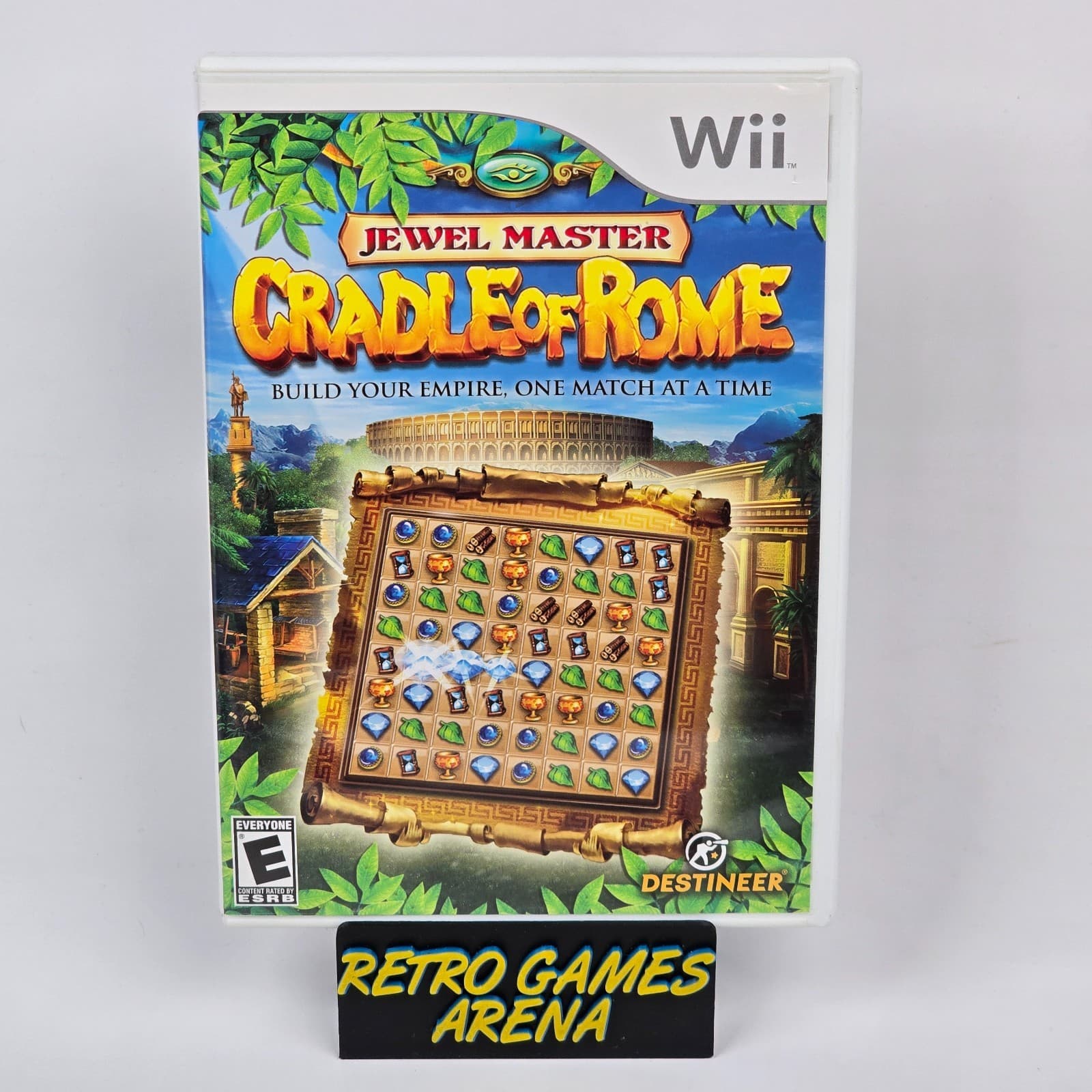 Jewel Master: Cradle of Rome (Nintendo Wii) CIB COMPLETE