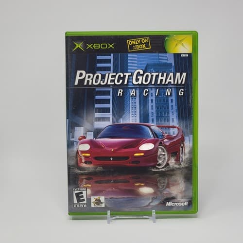 Project Gotham Racing (Original Xbox) Black Label CIB COMPLETE & TESTED