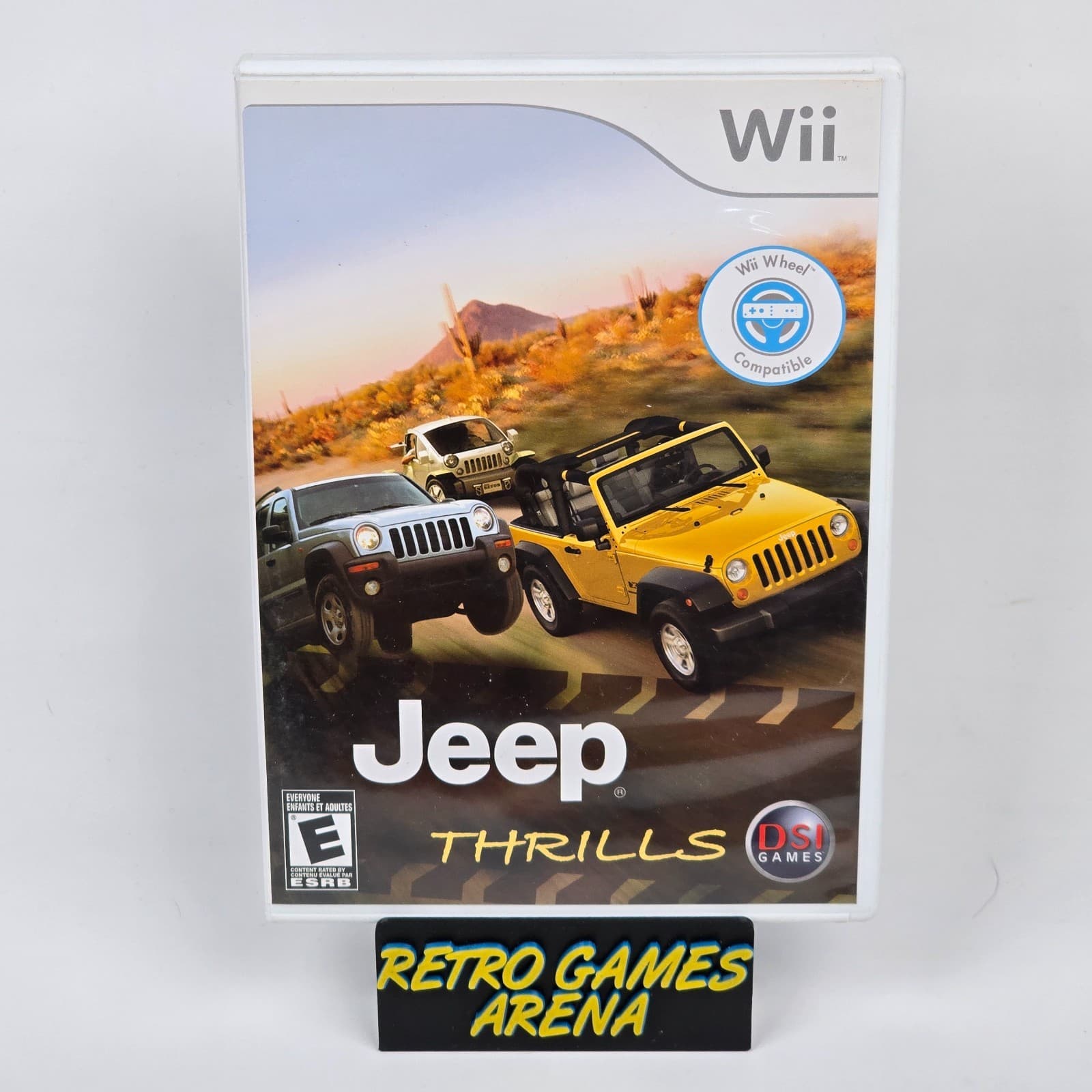Jeep Thrills (Nintendo Wii) CIB COMPLETE