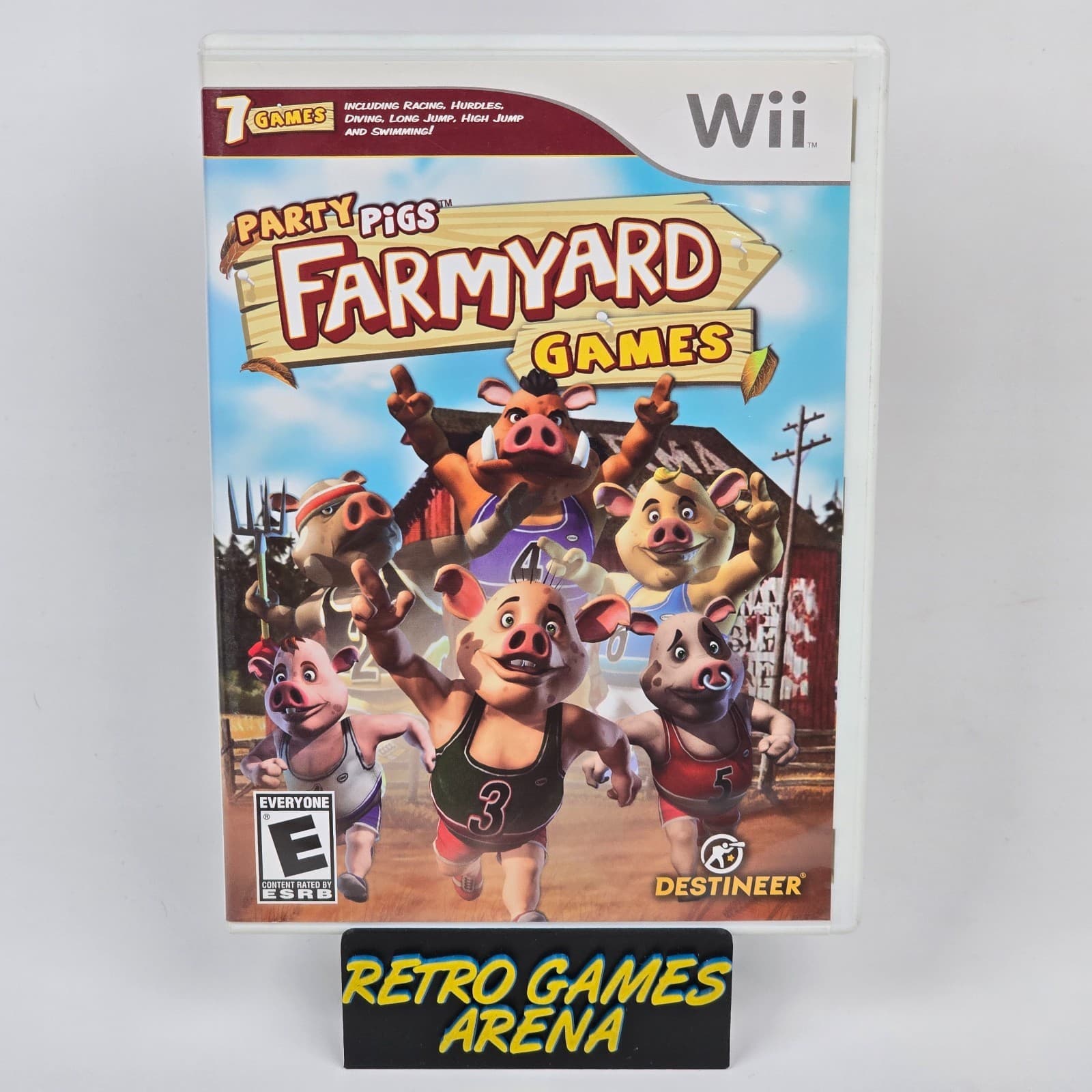 Party Pigs: Farmyard Games (Nintendo Wii) CIB COMPLETE