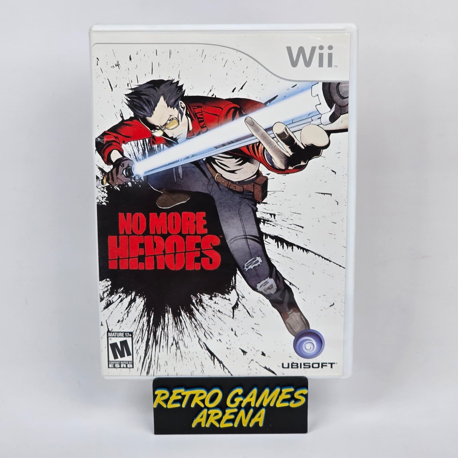 No More Heroes (Nintendo Wii) CIB COMPLETE