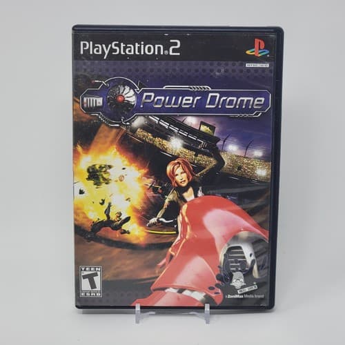Power Drome (PlayStation 2 PS2) Case & Disc Only TESTED