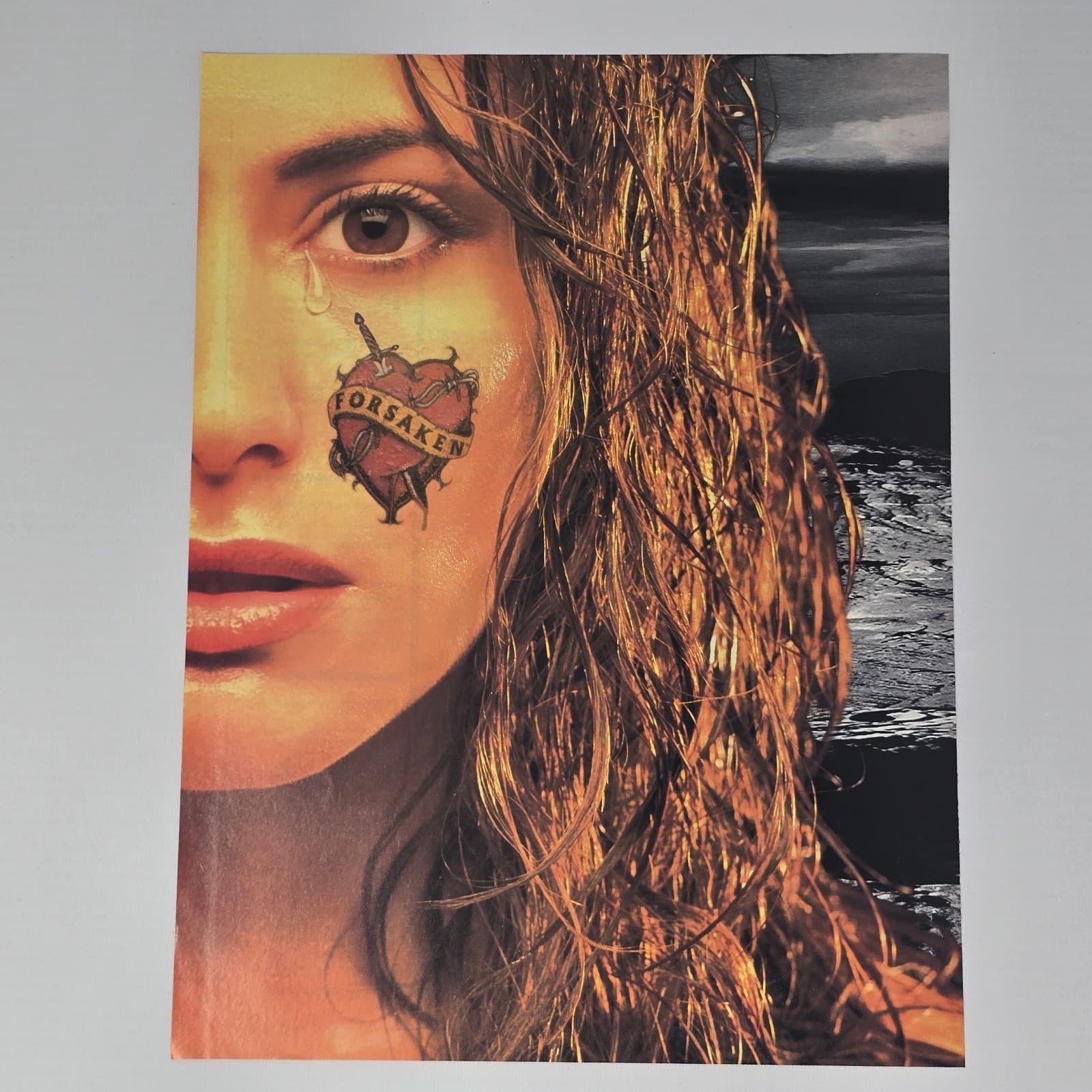 Forsaken PlayStation 1 PS1 Nintendo 64 N64 Tattoo Girl Print Ad/Poster Promo Art