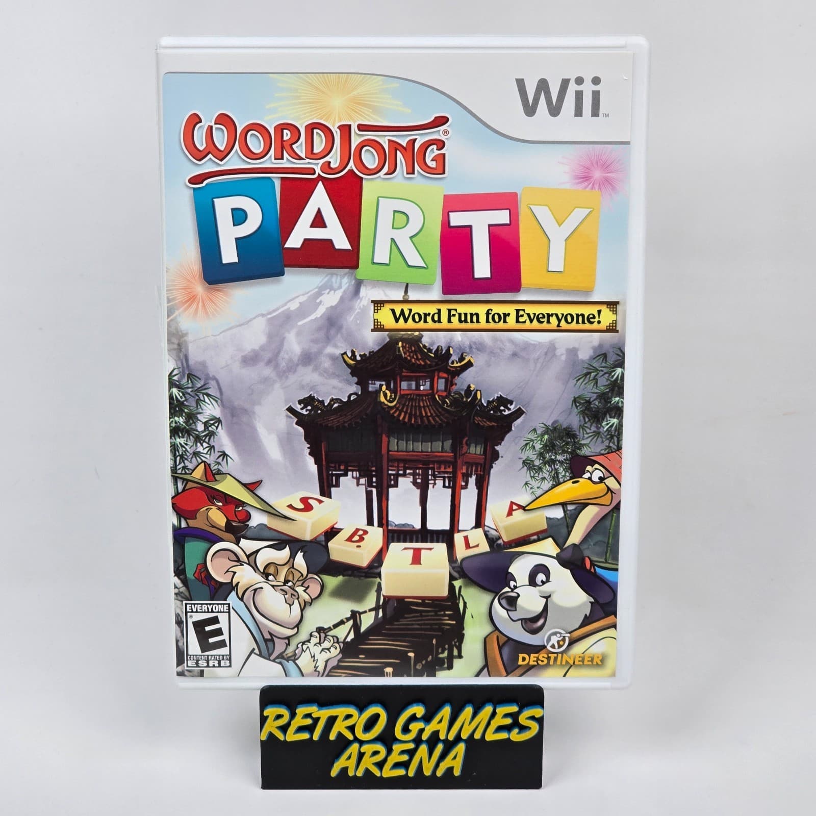 WordJong Party (Nintendo Wii) CIB COMPLETE