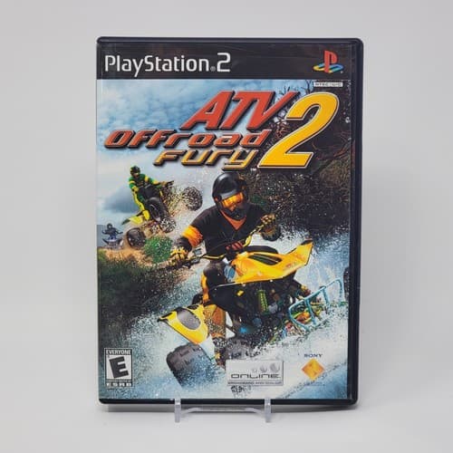 ATV Offroad Fury 2 (PlayStation 2 PS2) Black Label CIB COMPLETE & TESTED