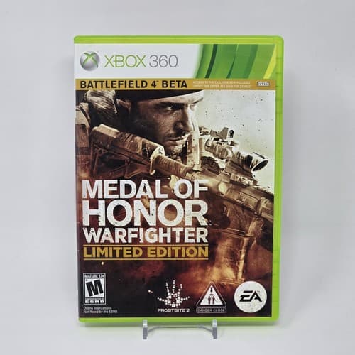 Medal of Honor Warfighter: Limited Edition (Xbox 360) CIB COMPLETE & TESTED