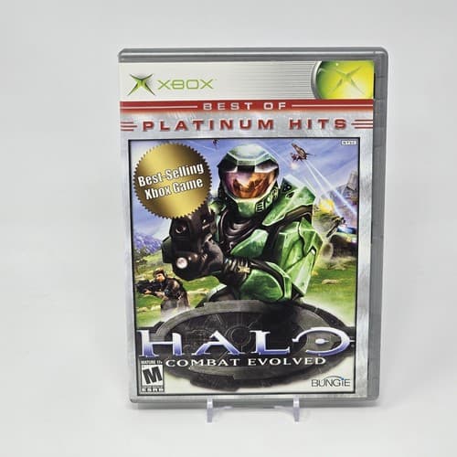 Halo: Combat Evolved CE (Original Xbox) Platinum Hits CIB COMPLETE & TESTED