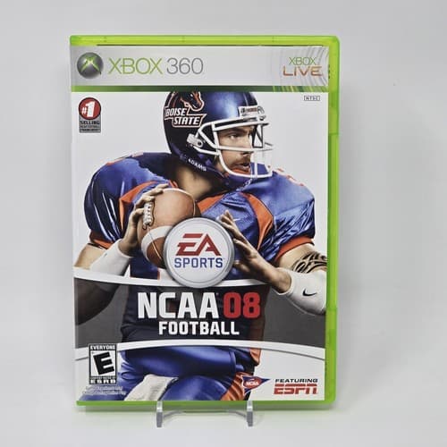 NCAA Football 08 (Xbox 360) CIB COMPLETE & TESTED