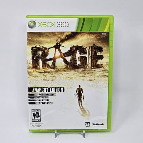 Rage: Anarchy Edition (Xbox 360) White Label CIB COMPLETE & TESTED