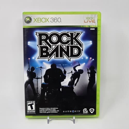 Rock Band 1 (Xbox 360) CIB COMPLETE & TESTED