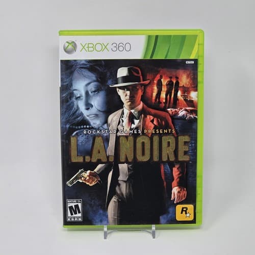 L.A. Noire (Xbox 360) White Label CIB COMPLETE & TESTED