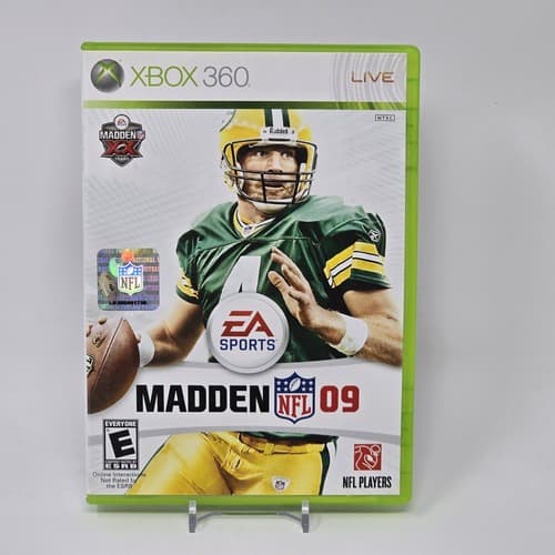 Madden NFL 09 (Xbox 360) CIB COMPLETE & TESTED