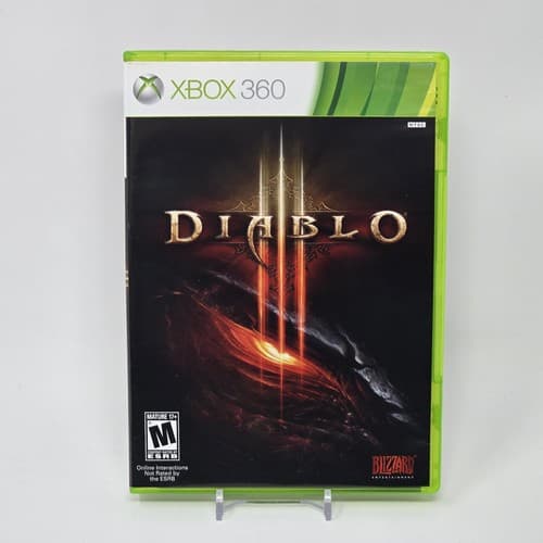 Diablo III 3 (Xbox 360) CIB COMPLETE & TESTED