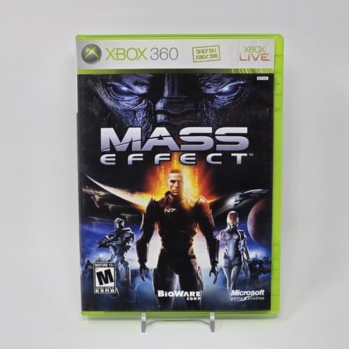 Mass Effect (Xbox 360) White Label CIB COMPLETE & TESTED