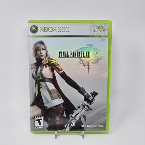 Final Fantasy XIII 13 (Xbox 360) White Label CIB COMPLETE & TESTED