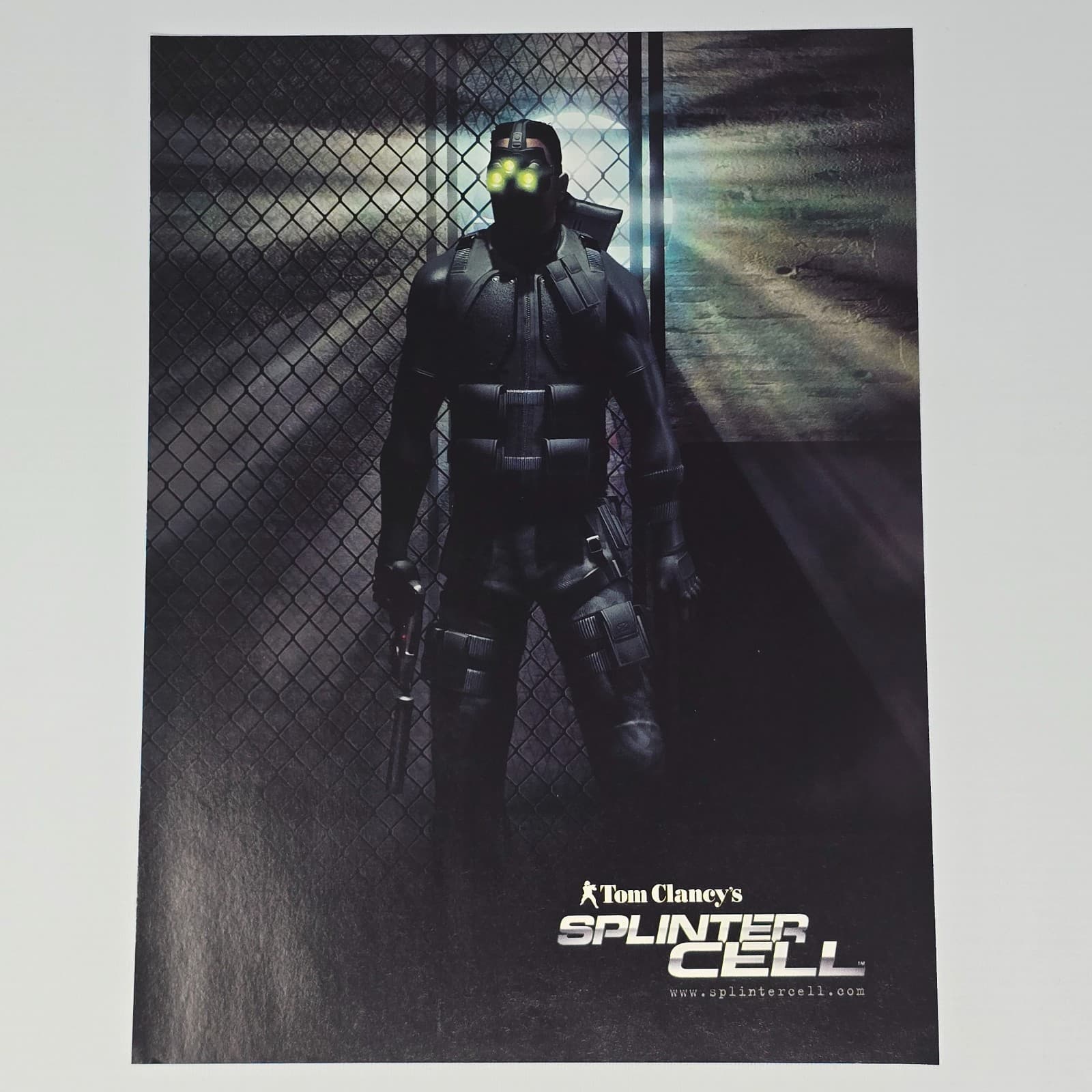 Splinter Cell Xbox PlayStation 2 PS2 GameCube Shadows Print Ad/Poster Promo Art