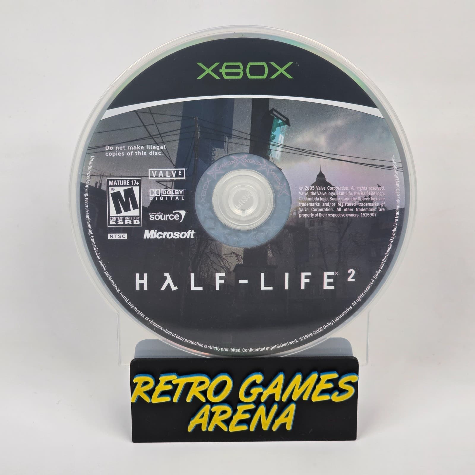 Half-Life 2 (Original Xbox) Disc