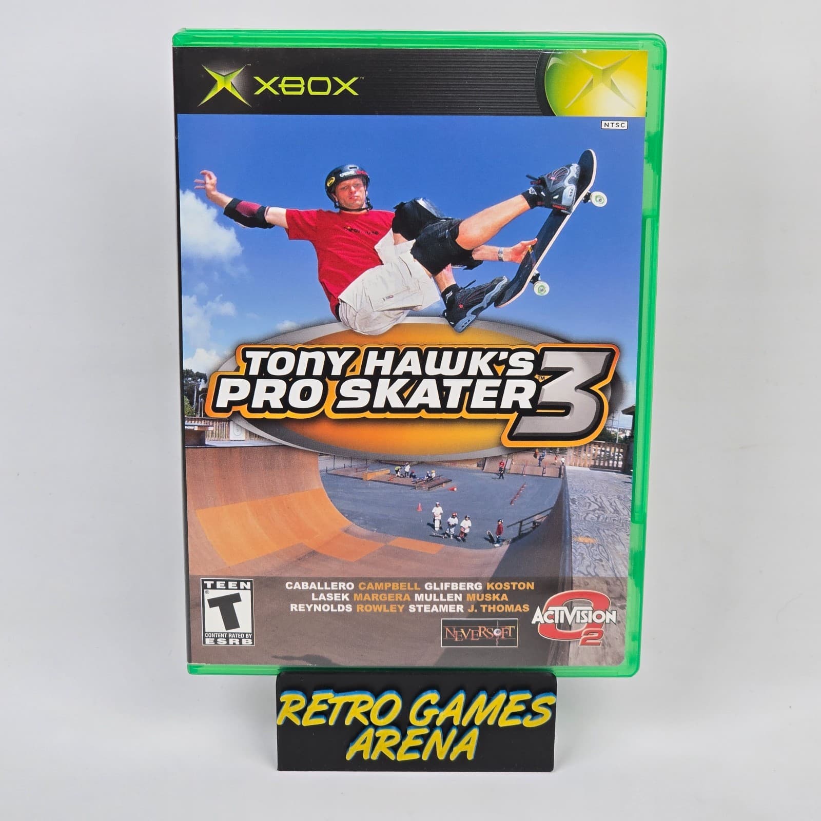 Tony Hawk's Pro Skater 3 (Original Xbox) Black Label Case & Disc