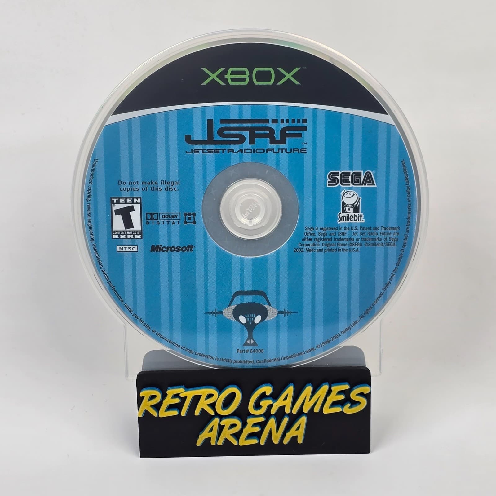 Jet Set Radio Future JSRF (Original Xbox) Disc