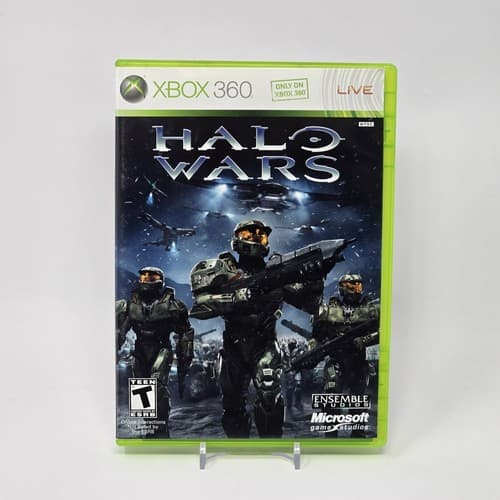 Halo Wars (Xbox 360) White Label CIB COMPLETE & TESTED