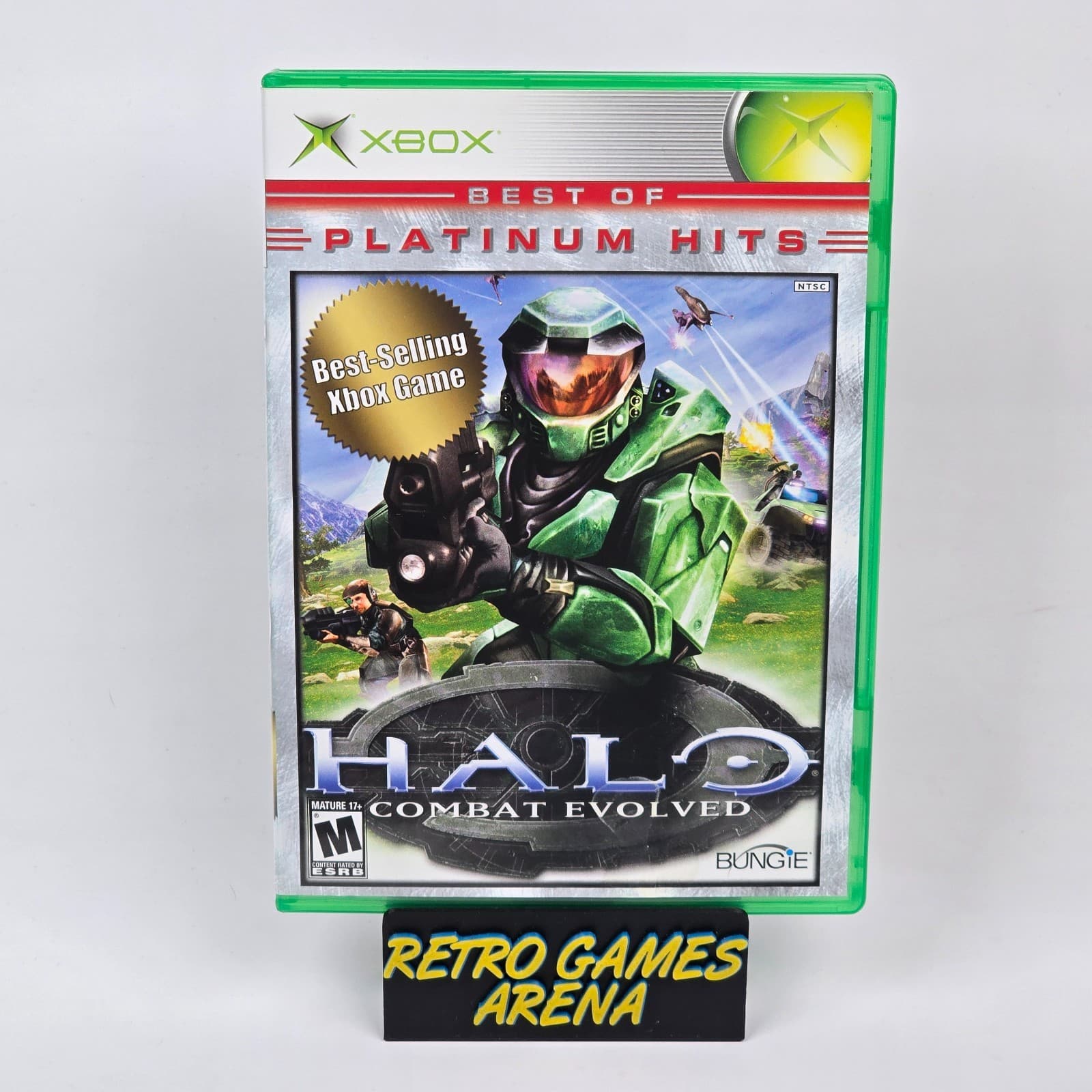 Halo: Combat Evolved (Original Xbox) Platinum Hits Case & Disc