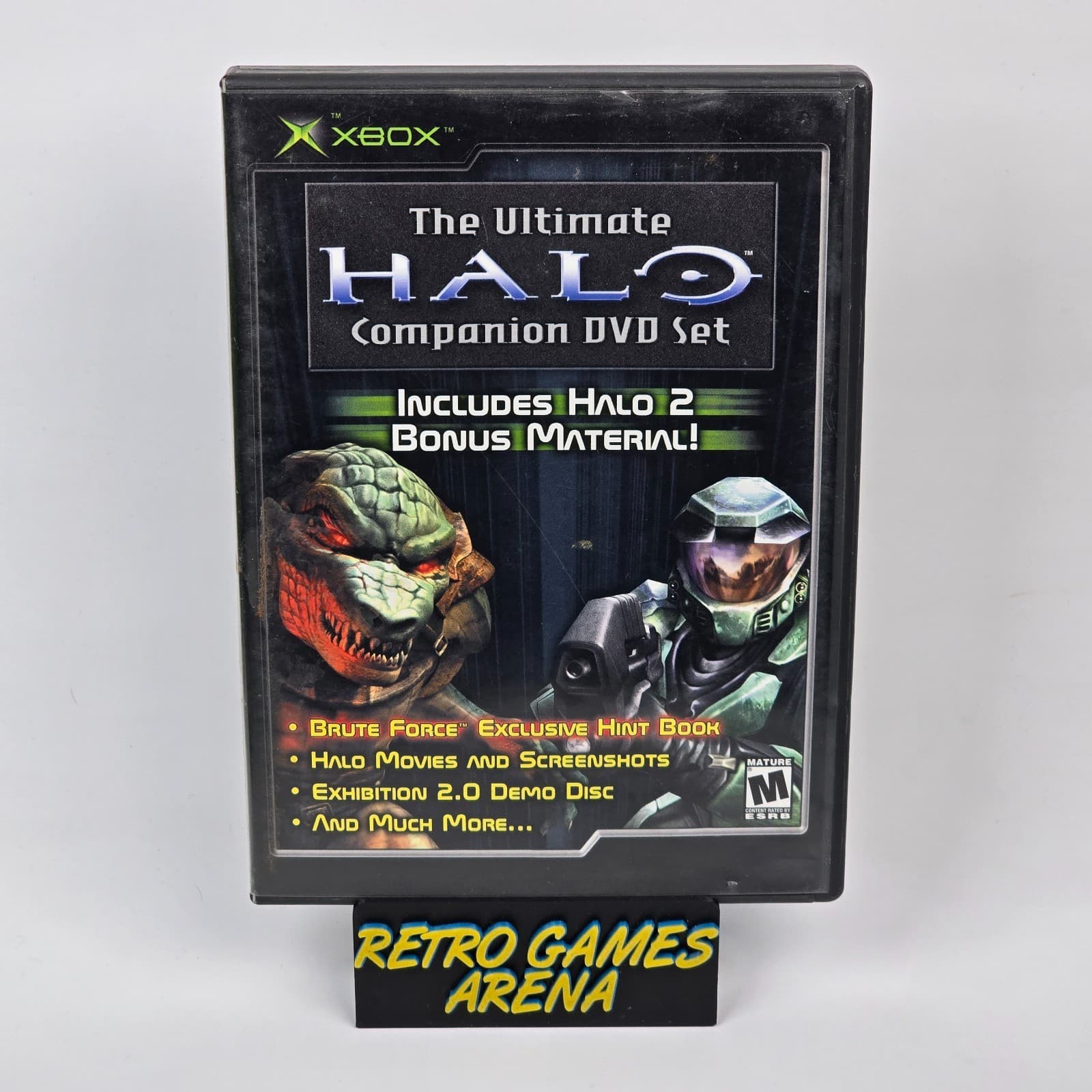 The Ultimate Halo Companion DVD Set (Original Xbox) CIB COMPLETE