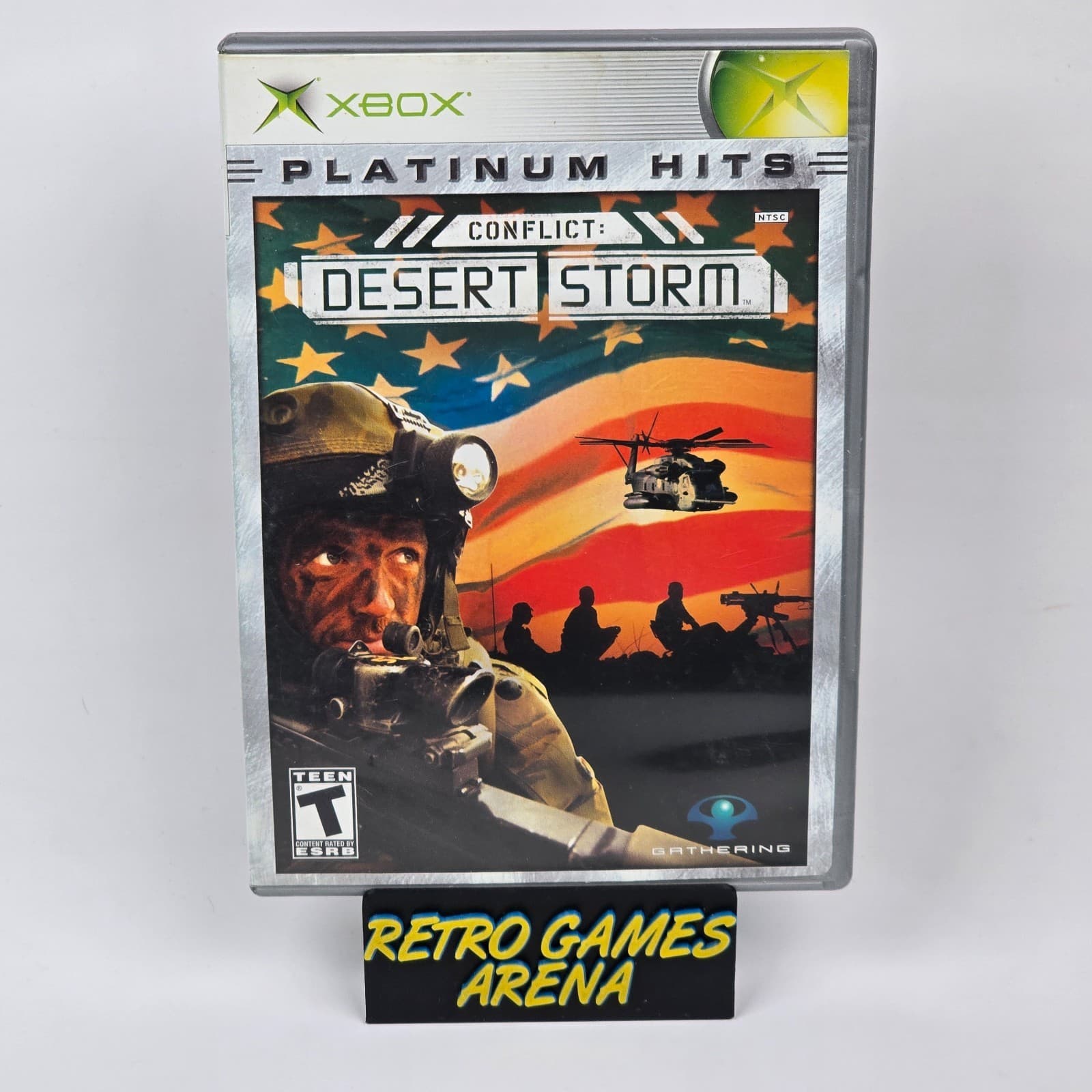 Conflict: Desert Storm (Original Xbox) Platinum Hits CIB COMPLETE