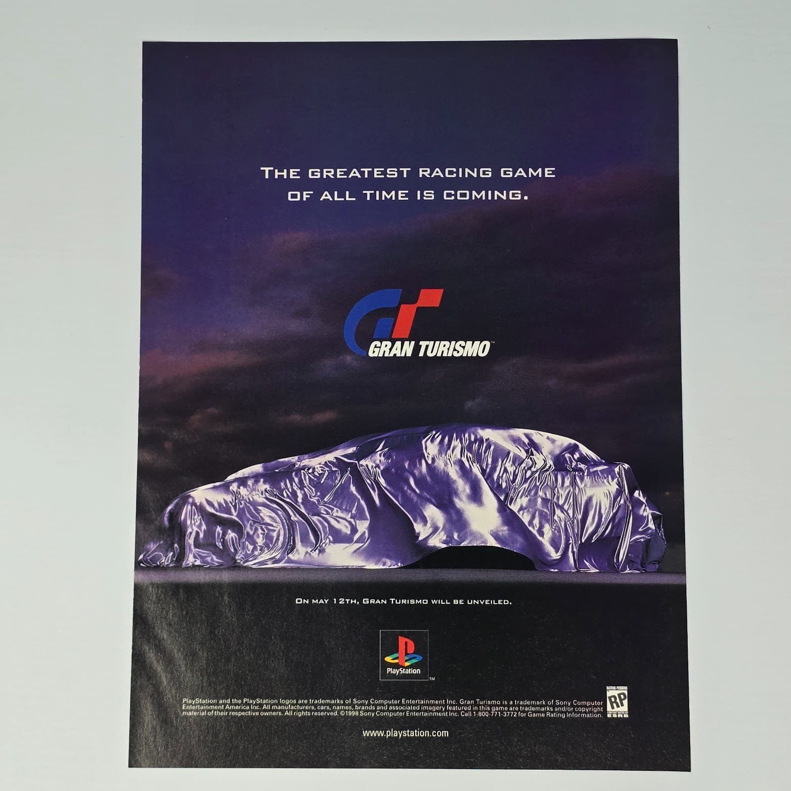 Gran Turismo PlayStation 1 PS1 Greatest Print Ad/Poster Promo Art
