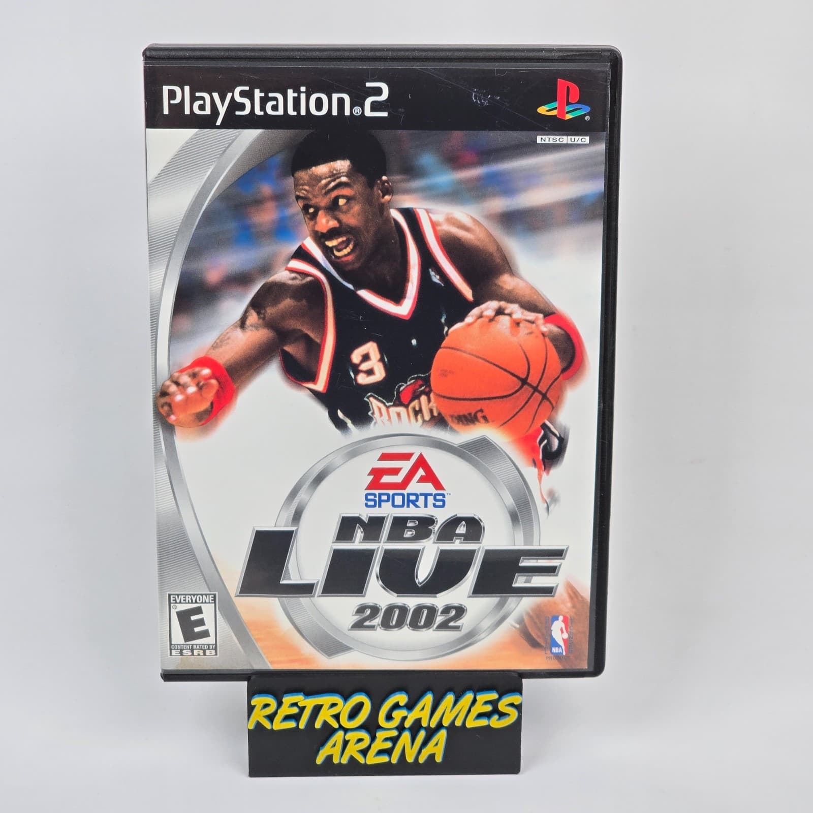 NBA Live 2002 (PlayStation 2 PS2) Case & Disc
