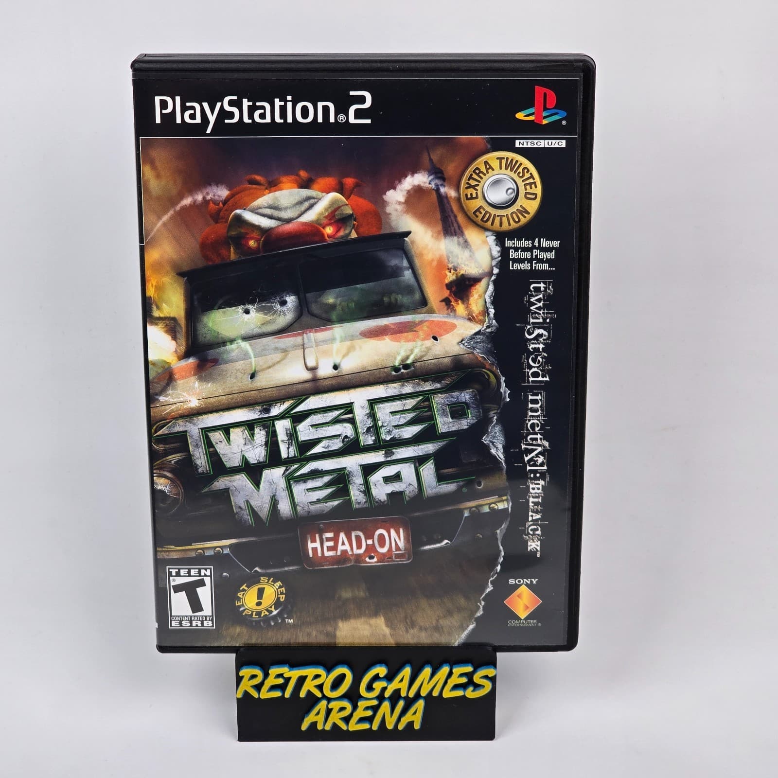 Twisted Metal: Head On - Extra Twisted Edition (PlayStation 2 PS2) CIB COMPLETE