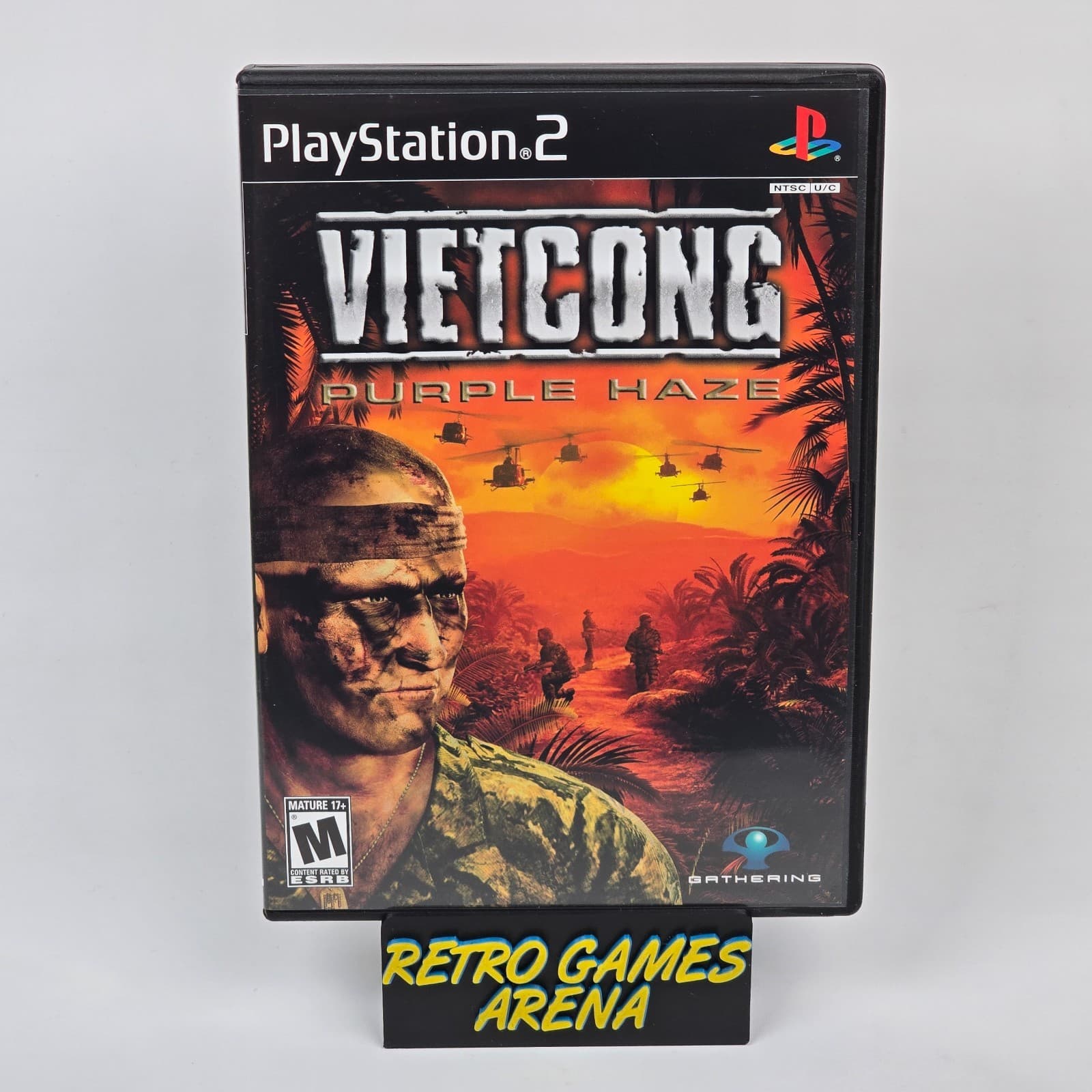 Vietcong: Purple Haze (PlayStation 2 PS2) Case & Disc
