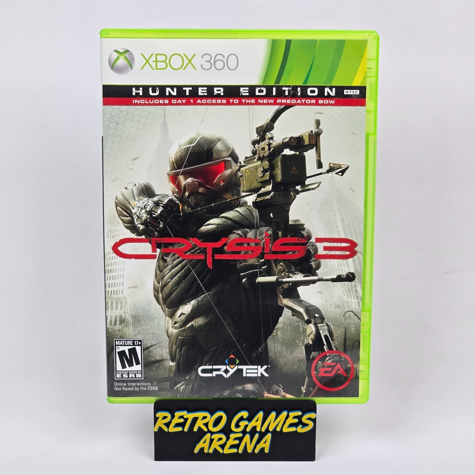 Crysis 3: Hunter Edition (Xbox 360) Case & Disc