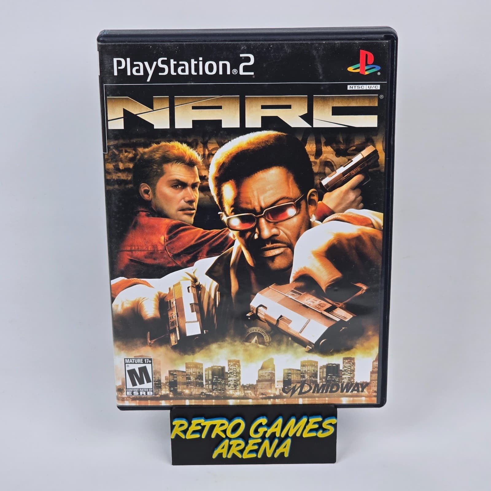 NARC (PlayStation 2 PS2) CIB COMPLETE