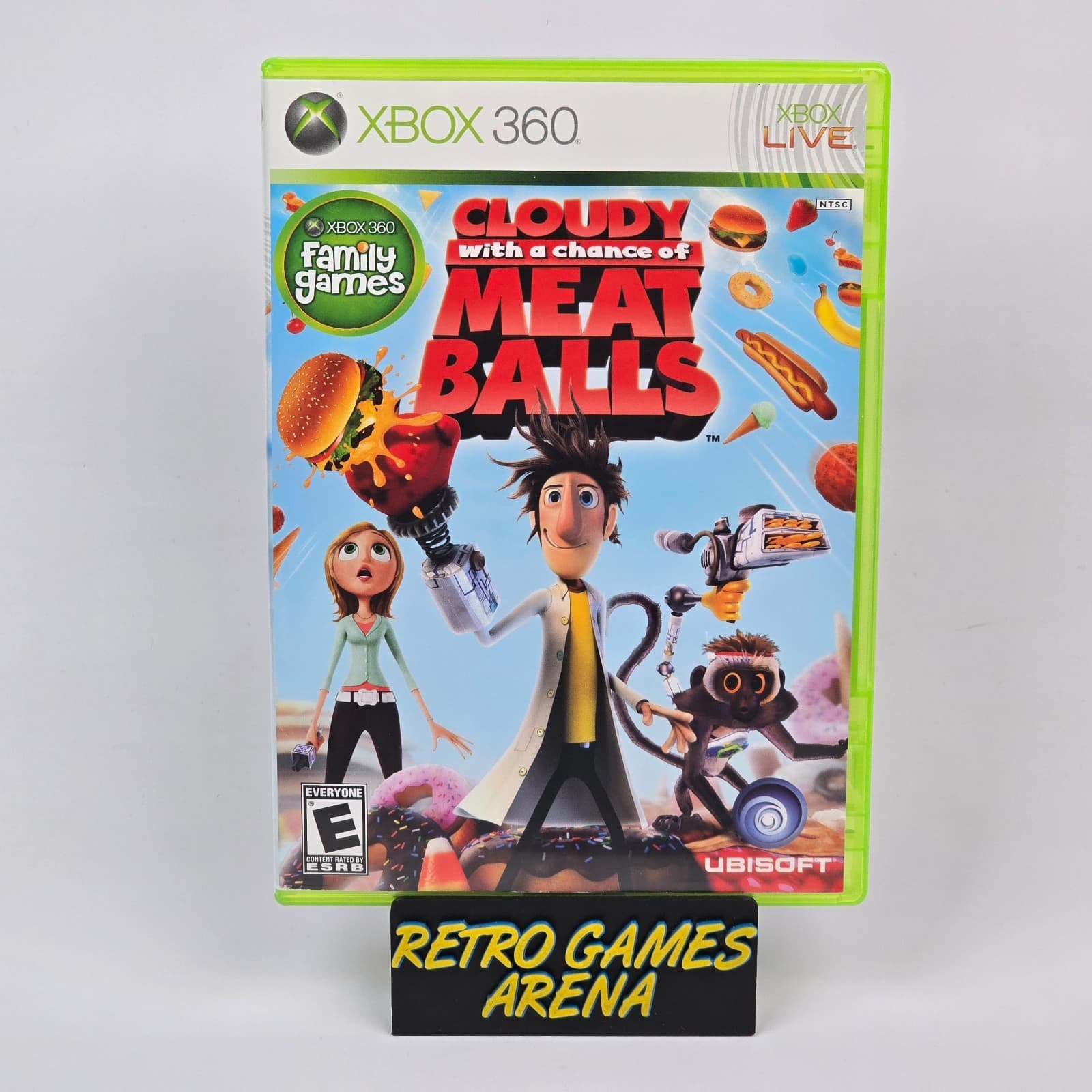 Cloudy with a Chance of Meatballs (Xbox 360) Case & Disc
