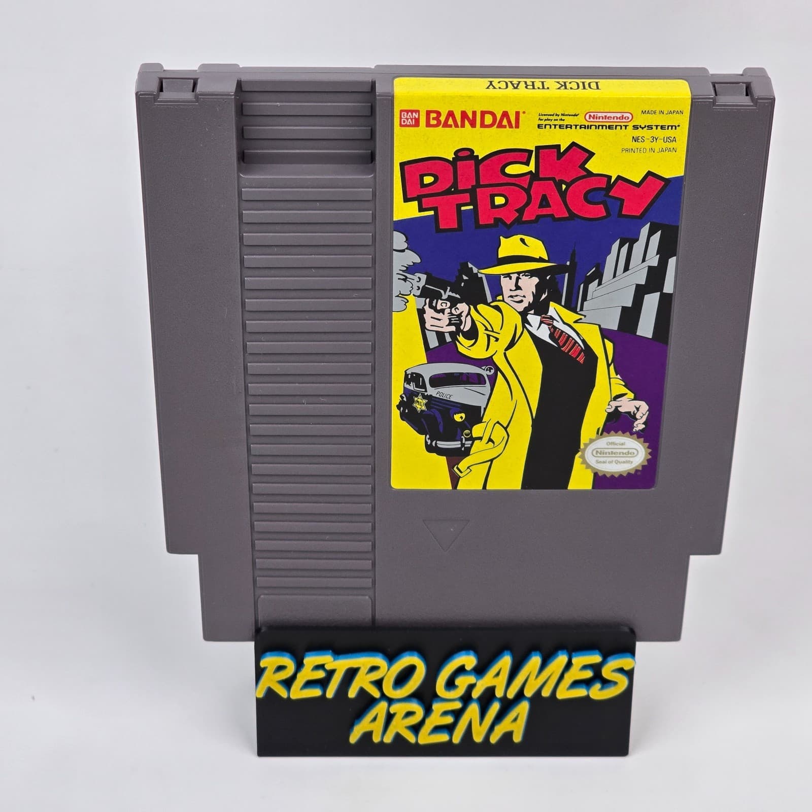 Dick Tracy (Nintendo NES) Cartridge CLEANED & TESTED
