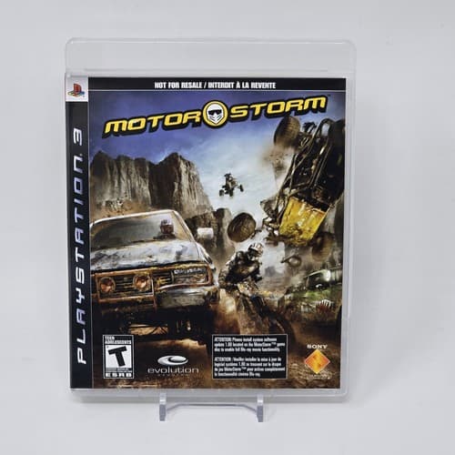 Motorstorm (PlayStation 3 PS3) Case & Disc TESTED