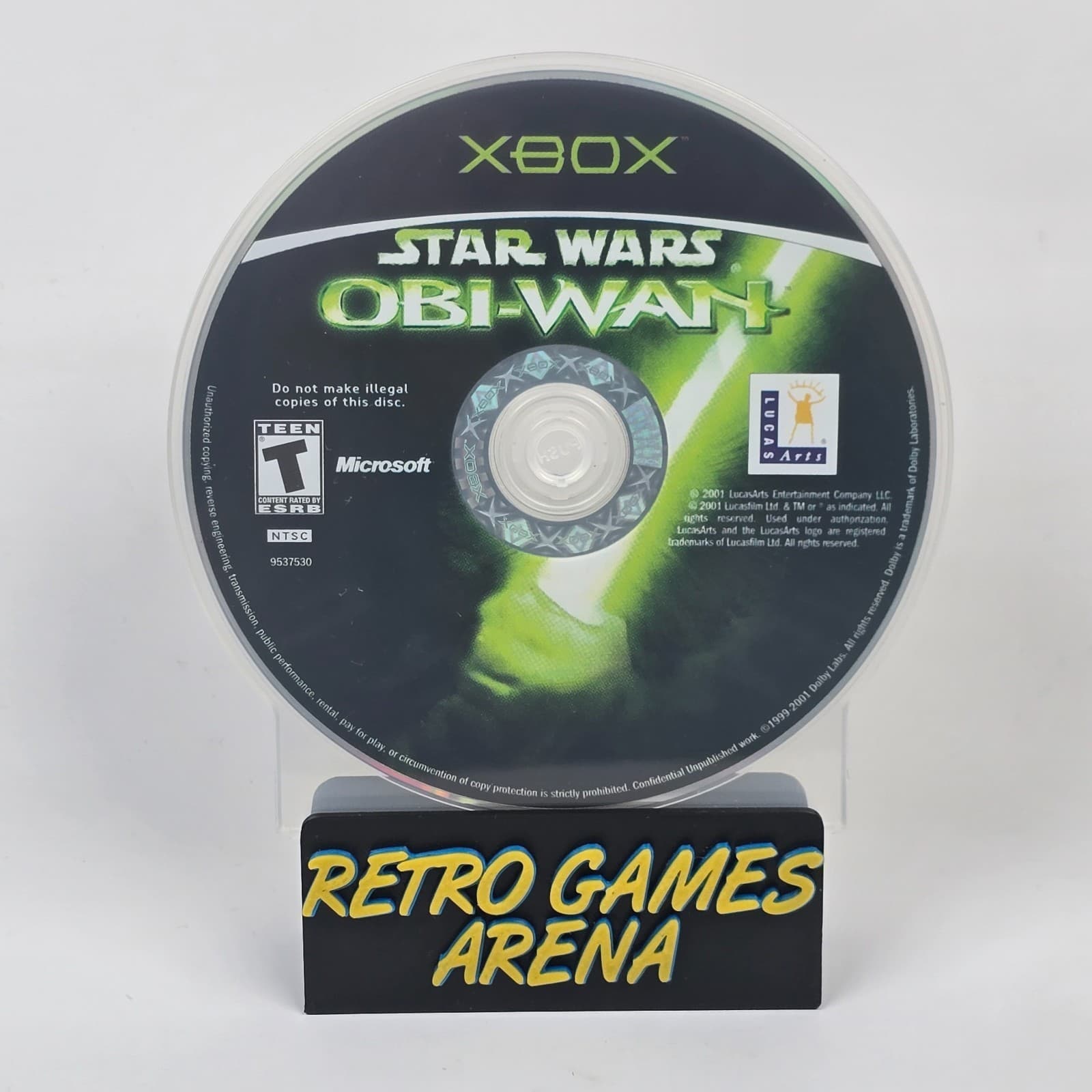 Star Wars: Obi-Wan (Original Xbox) Black Label Disc