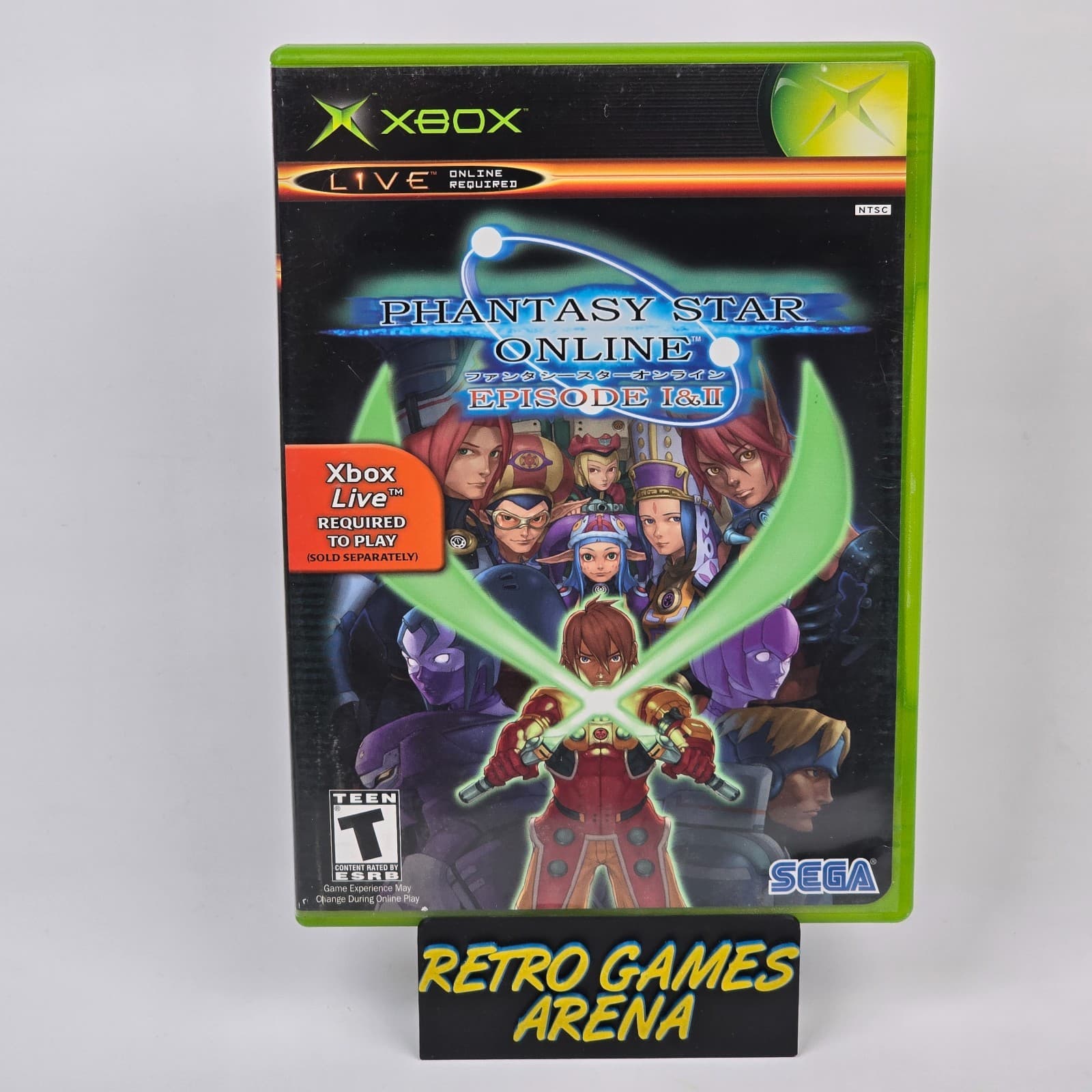 Phantasy Star Online: Episode I & II (Original Xbox) CIB COMPLETE